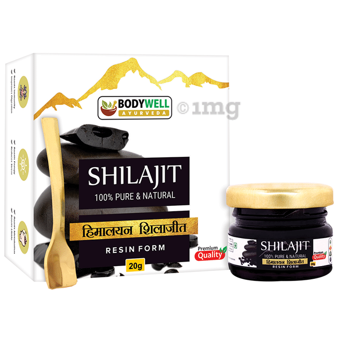 BodyWell Himalayan Shilajit Resin 100% Pure & Natural