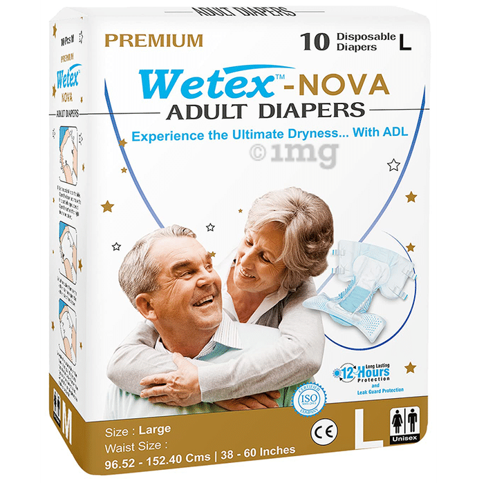 Wetex -Nova Premium Adult Diaper Large