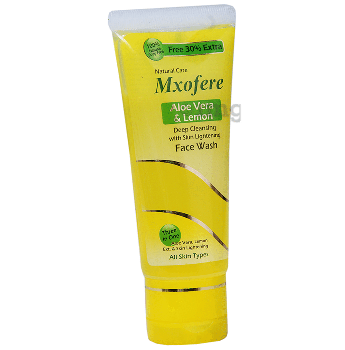 Mxofere Aloe Vera & Lemon Face Wash