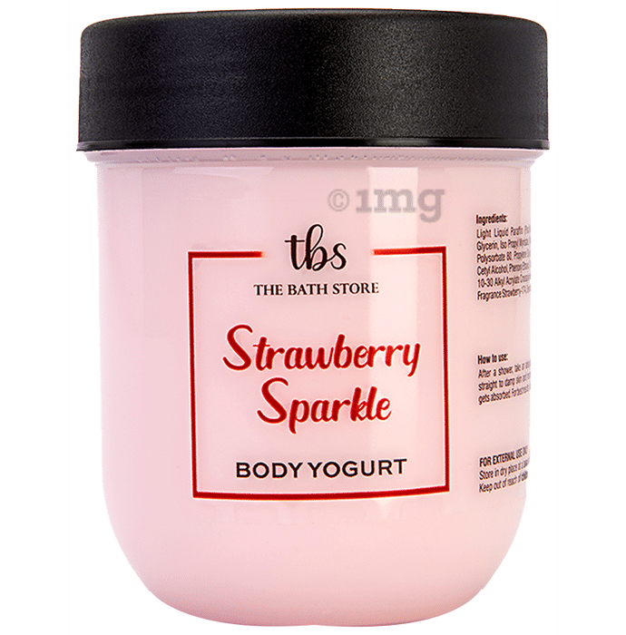 The Bath Store Strawberry Sparkle Body Yogurt