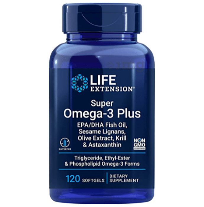 Life Extension Super Omega-3 Plus Softgels