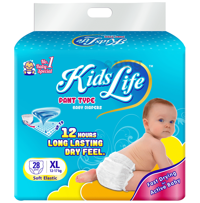Kids Life Pant Type Baby Diaper XL
