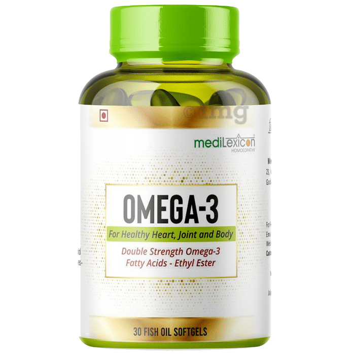 Medilexicon Omega 3 Fish Oil Softgel