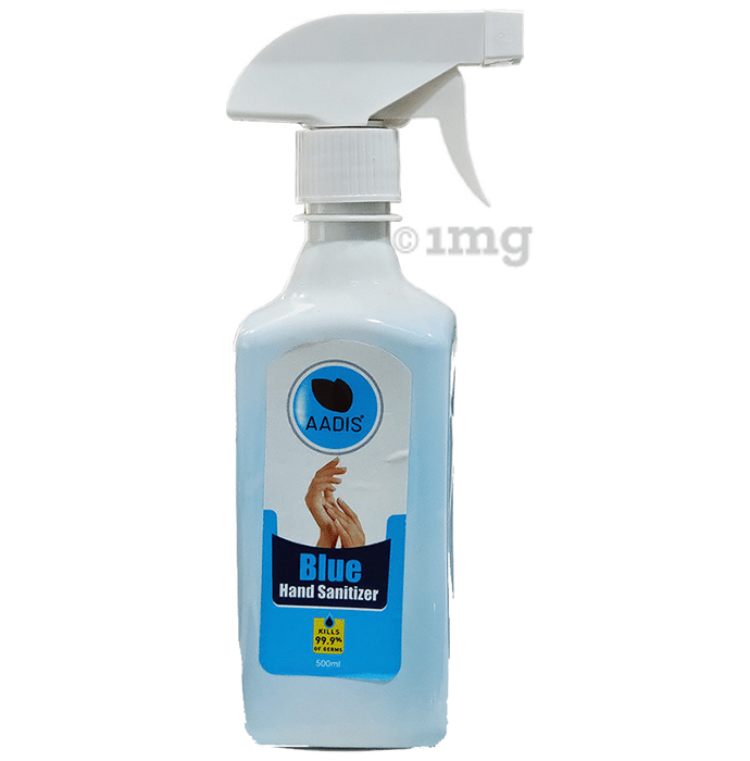 Aadis Blue Hand Sanitizer with Trigger Pump
