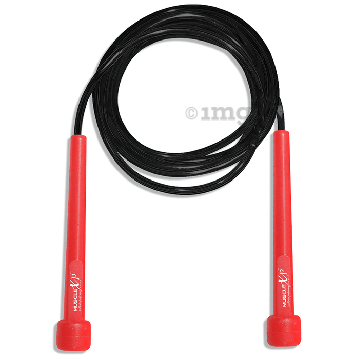 MuscleXP Skipping Rope Red and Black