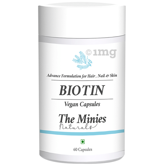 The Minies Naturals Biotin Vegan Capsule
