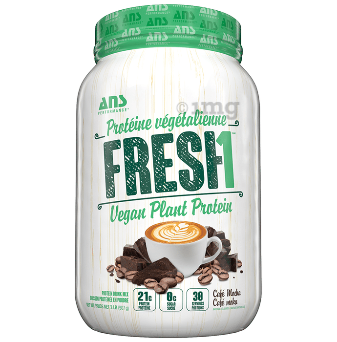ANS Performance Cafe Mocha Fresh1 Vegan Plant Protein