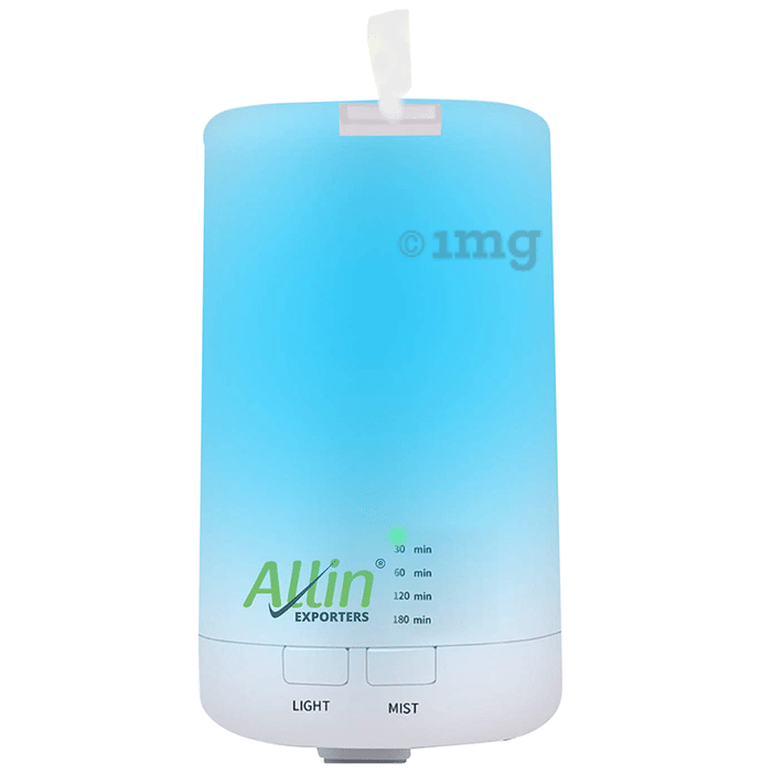 Allin Exporters EXCDUH1 USB Mini Humidifier & Aroma Diffuser (70ml Tank)