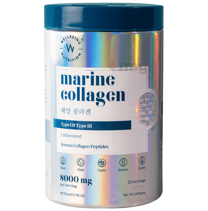 Wellbeing Nutrition Marine Collagen 800mg Unflavoured