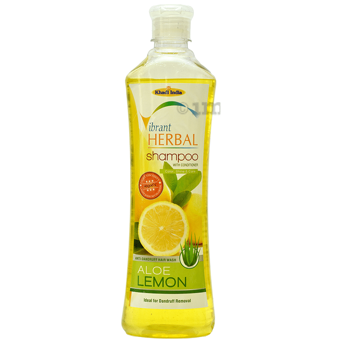 Vibrant Herbal Shampoo with Conditioner Aloe Lemon