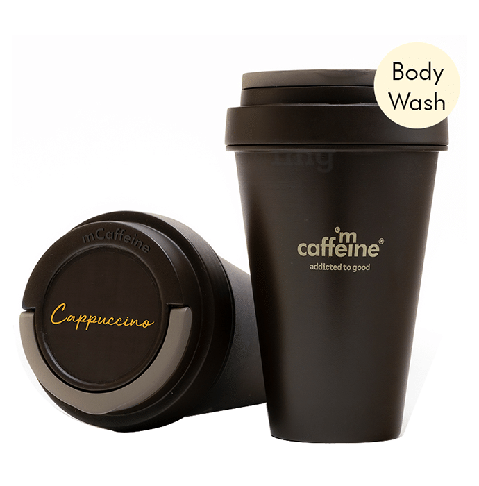 mCaffeine Naked & Raw Coffee Body Wash Cappuccino