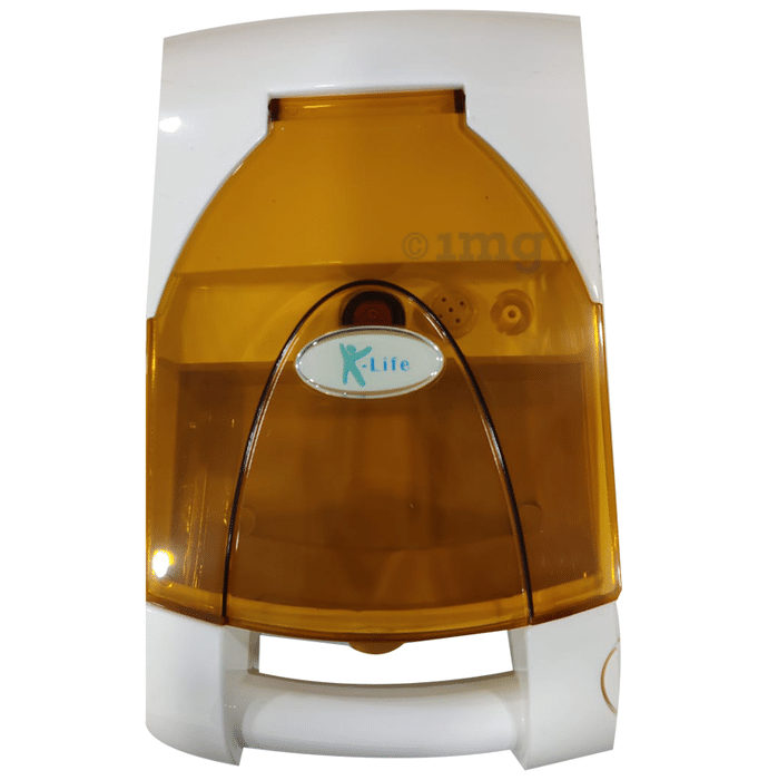 K-Life Neb 102B Portable Piston Compressor Nebulizer with Complete Mask Kit Brown
