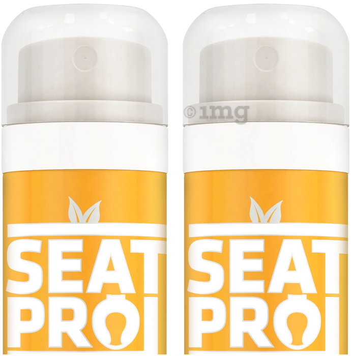 Seat Pro Toilet Seat Sanitizer Spray (75ml Each) Citrus