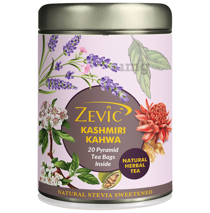 Zevic Kashmiri Kahwa Natural Herbal Tea (2gm Each)