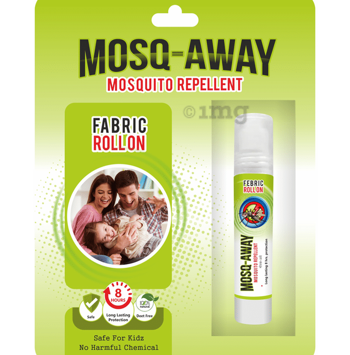 Leeford Mosq-Away Mosquito Repellent Fabric Roll On