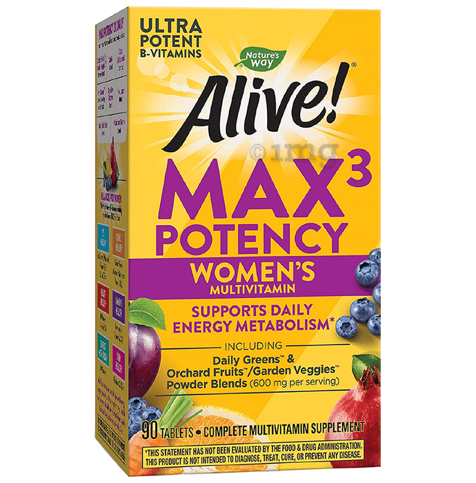 Nature's Way Alive Max3 Potency Tablet