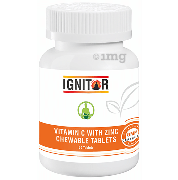 Ignitor Vitamin C with Zinc Chewable Tablet