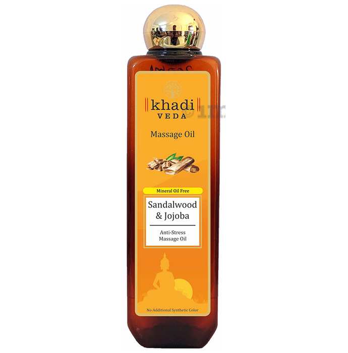 Khadi Veda Sandalwood & Jojoba Massage Oil