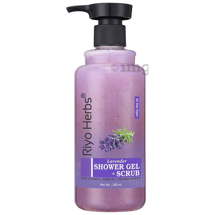 Riyo Herbs Lavender Shower Gel + Scrub