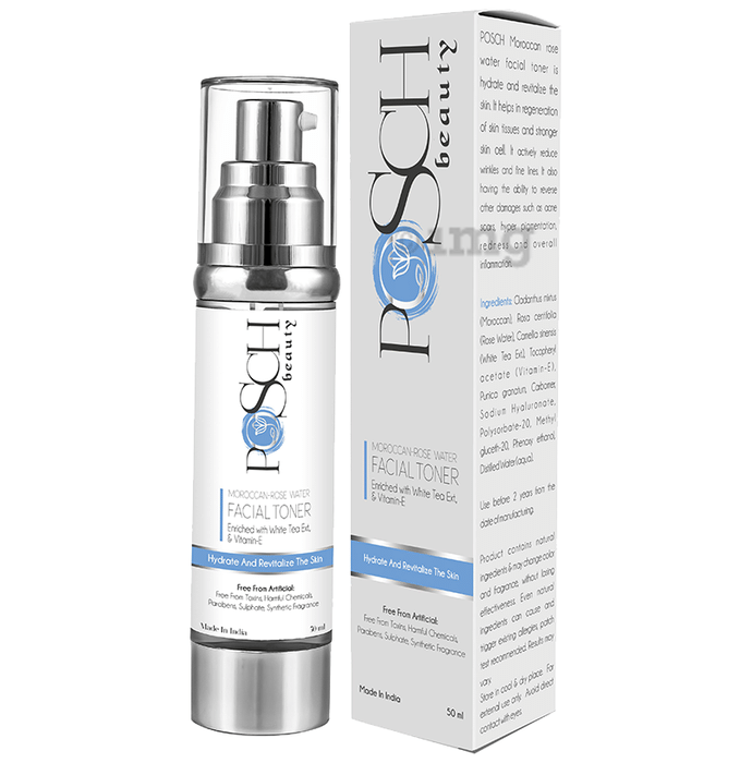 Posch Moroccan-Rose Water Facial Toner