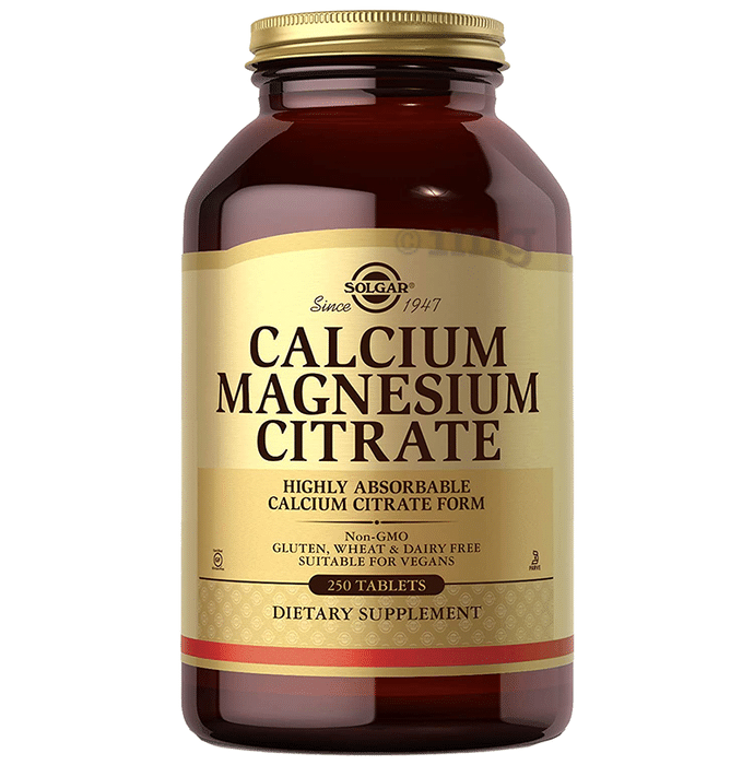 Solgar Calcium Magnesium Citrate Tablet