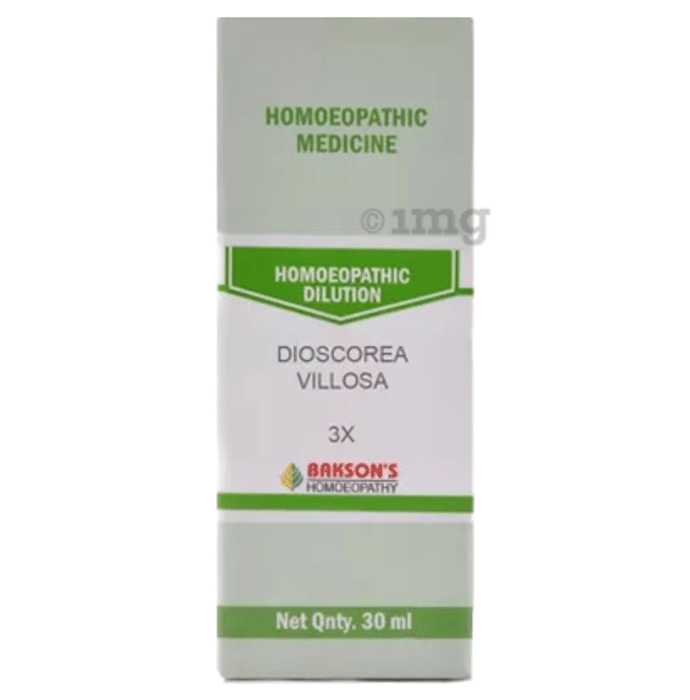 Bakson's Homeopathy Dioscorea villosa Dilution 3X