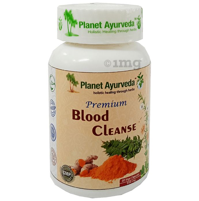 Planet Ayurveda Premium Blood Cleanse Vege Capsule