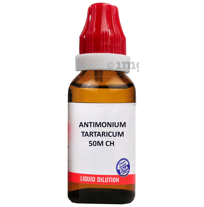 Bjain Antimonium Tartaricum Dilution 50M CH