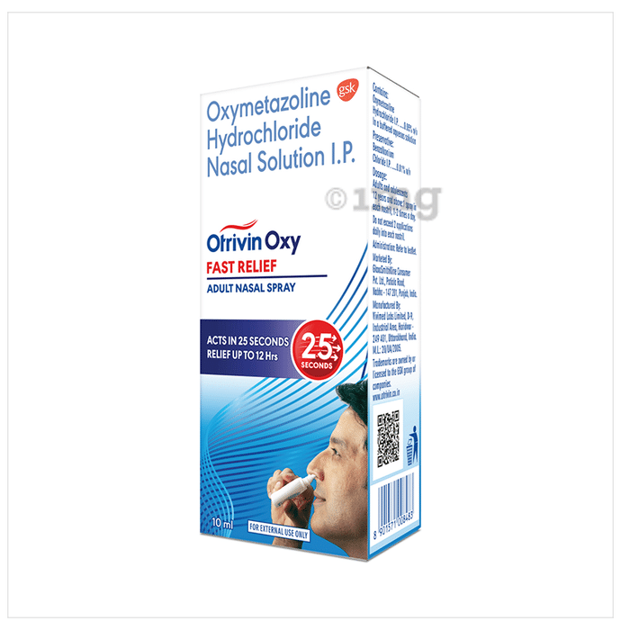 Otrivin Oxy Fast Relief Adult Nasal Spray