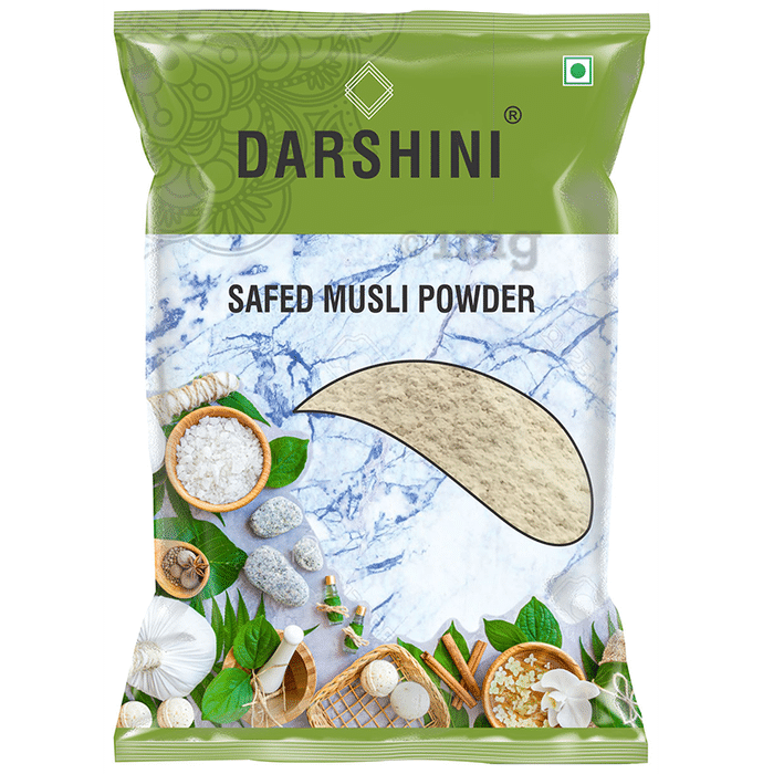 Darshini Safed Musli/White Musli/Chlorophytum Borivilianum Powder
