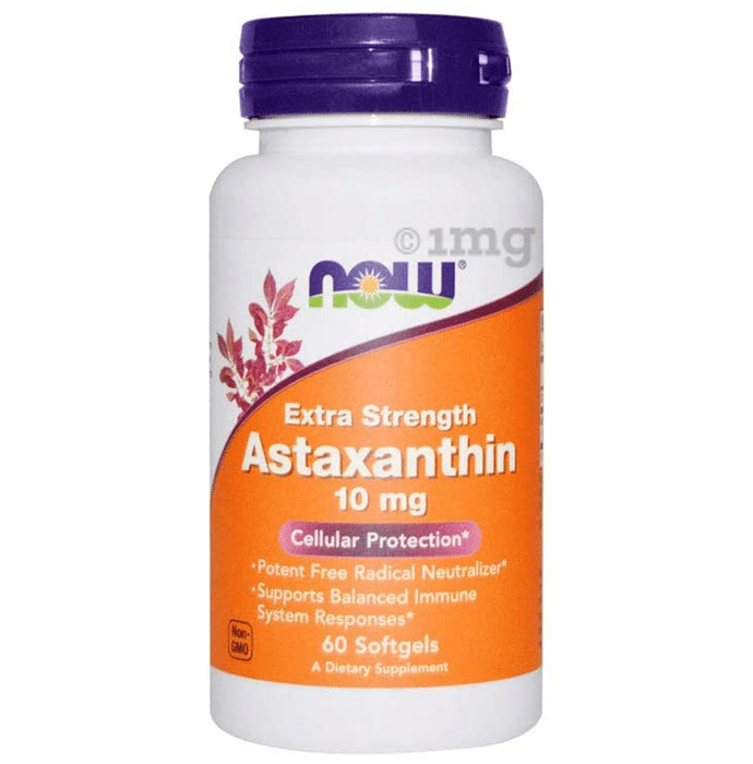 Now Foods Extra Strength Astaxanthin 10mg Softgel