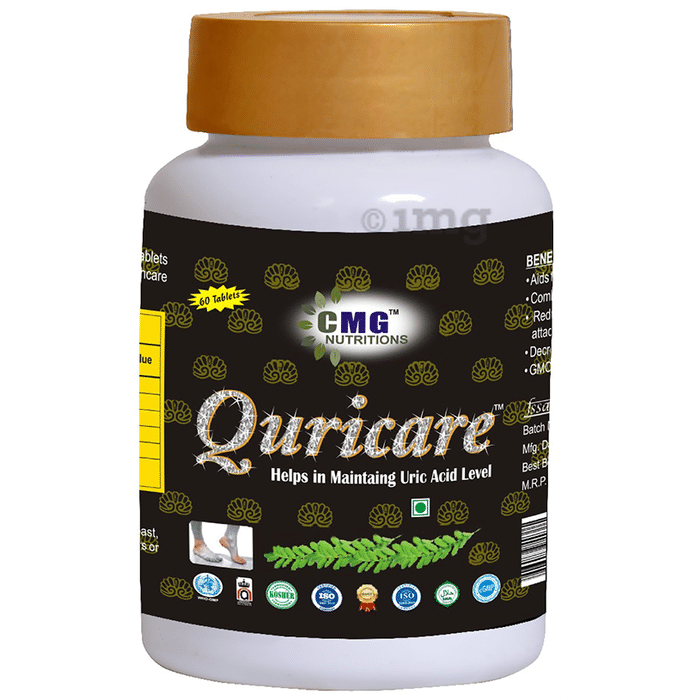 CMG Nutritions Quricare Tablet Helps in Maintaining Uric Acid Level