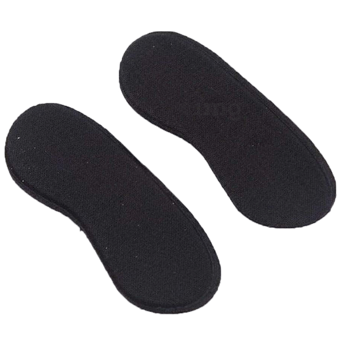 Be Safe Forever Self Adhesive Shoe Heel Insole Pad Black