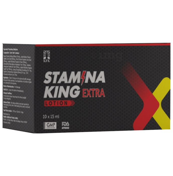 KFK Stamina King Extra Lotion (15ml Each) Bottle