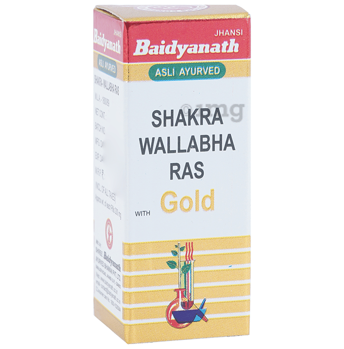 Baidyanath (Jhansi) Shakra Wallabha Ras with Gold Powder