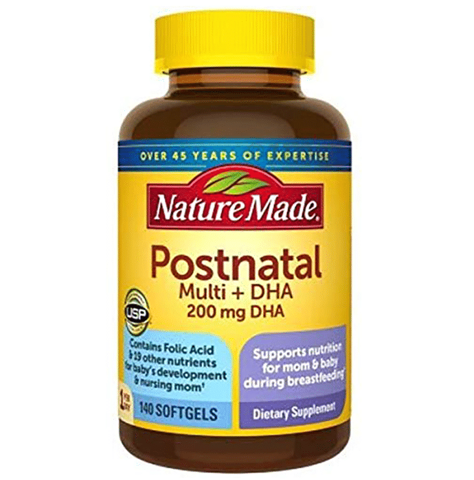 Nature Made Postnatal Multi + DHA 200mg Softgel