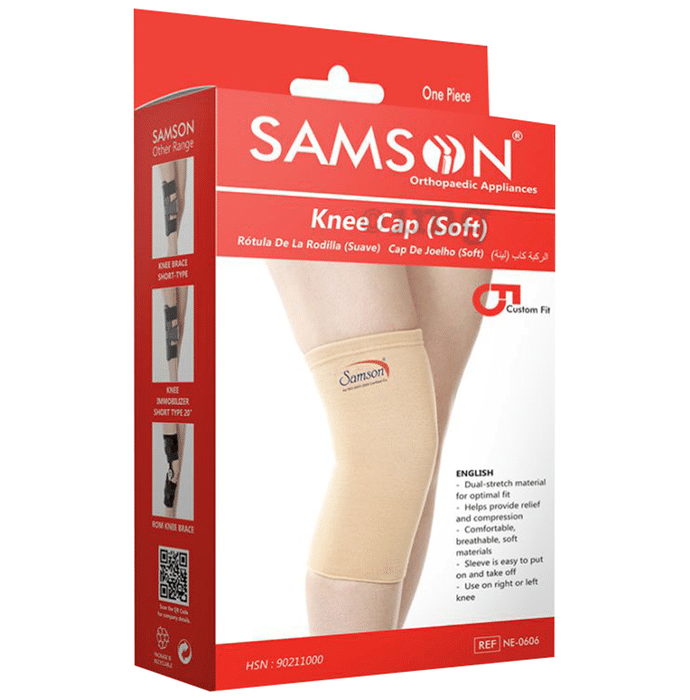Samson NE0606 Soft Knee Cap Small Beige