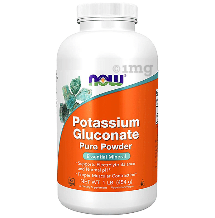 Now Foods Potassium Gluconate Pure Powder