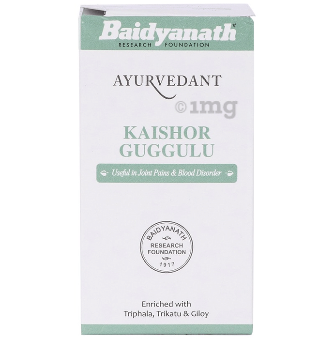 Baidyanath (Jhansi) Ayurvedant Kaishor Guggulu Tablet