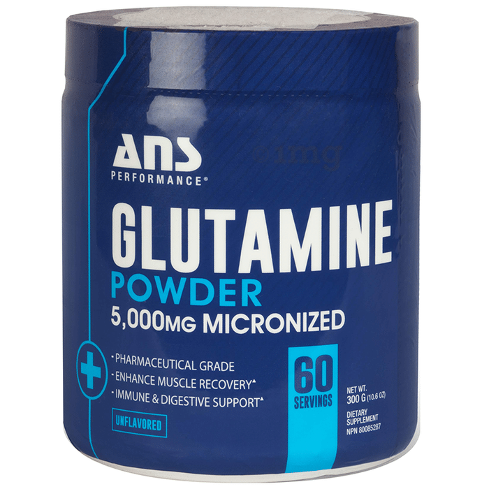 ANS Performance Unflavoured 5000mg Glutamine Micronized Powder