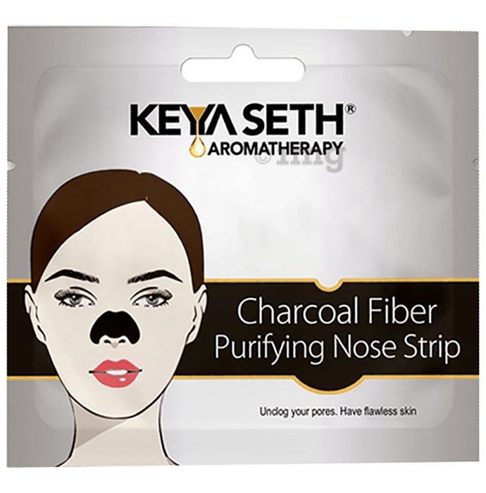 Keya Seth Aromatherapy Charcoal Fiber Purifying Nose Strip