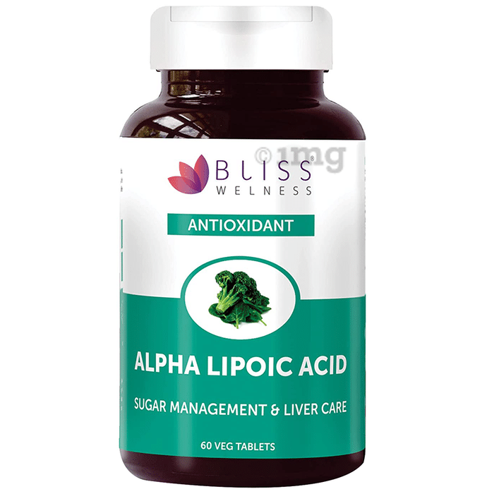 Bliss Welness Antioxidant Alpha Lipoic Acid Veg Tablet Tablet