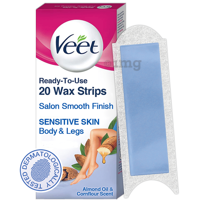 Veet Full Body Waxing Kit for Sensitive Skin