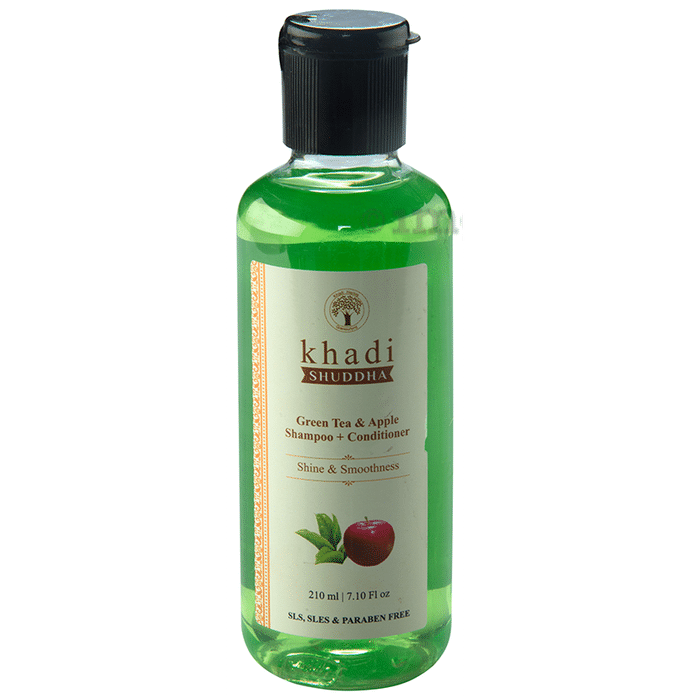 Khadi Shuddha Green Tea & Apple Shampoo + Conditioner