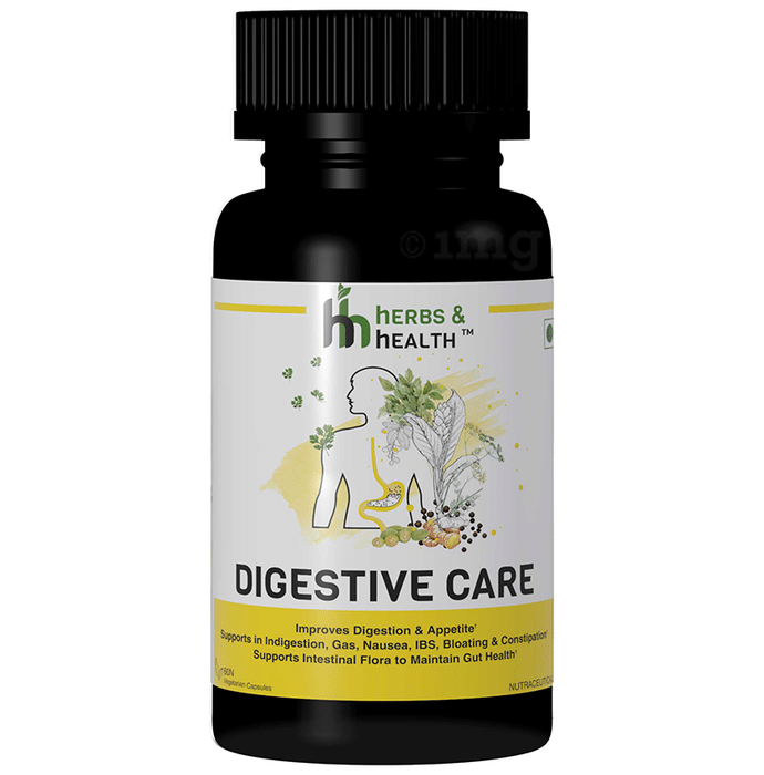 Herbs & Health Digestive Care Vegetarian Capsule