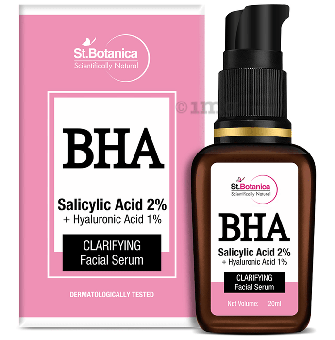 St.Botanica BHA Salicylic Acid 2% + Hyaluronic Acid 1% Clarifying Facial Serum