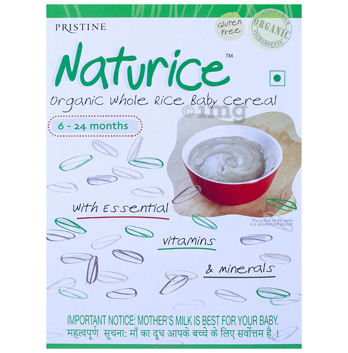 Pristine Naturice Organic Whole Rice Supplement For Children