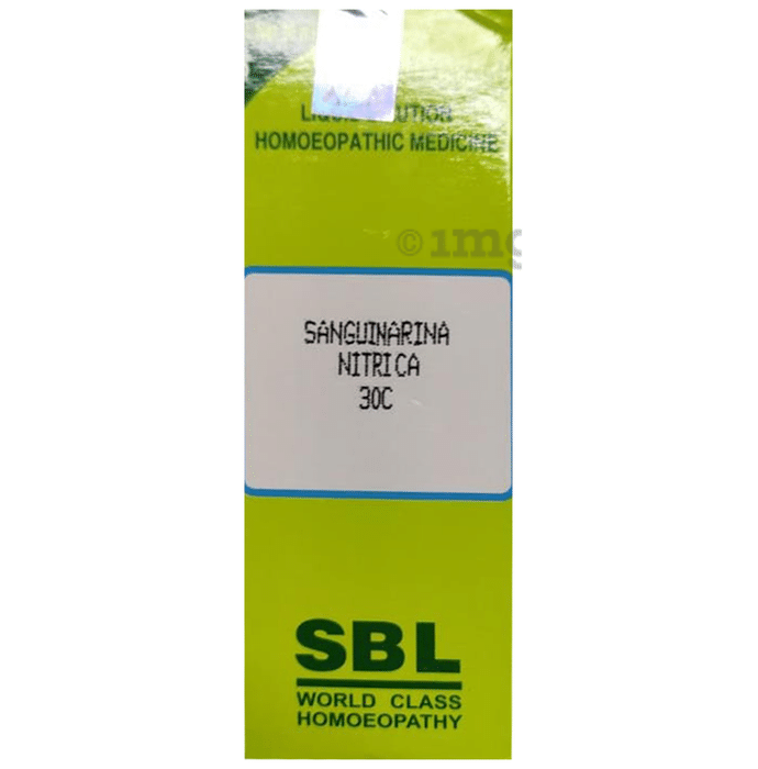 SBL Sanguinarina Nitrica Dilution 30 CH