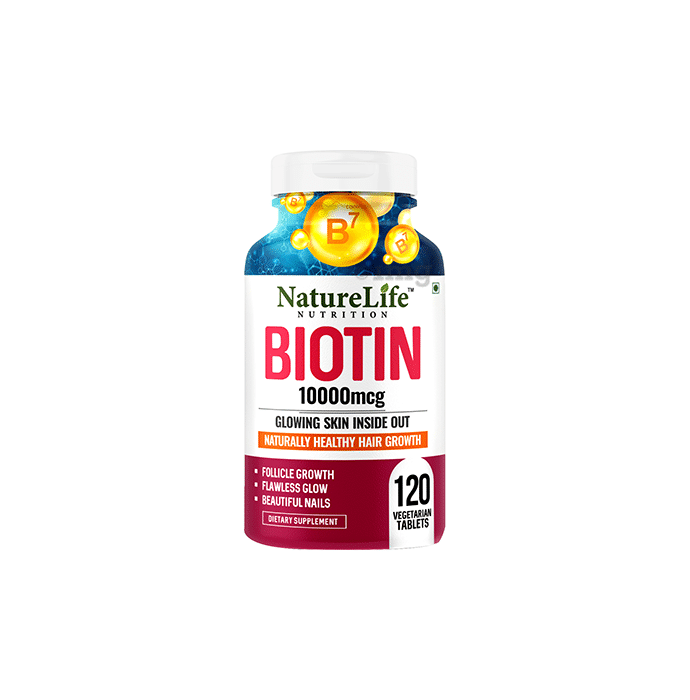 Nature Life Nutrition Biotin 1000mcg Vegetarian Tablet
