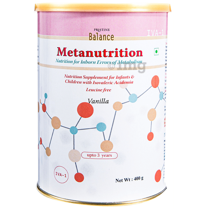 Pristine Balance Metanutrition IVA 1 Powder (Upto 3 Years) for Metabolism | Flavour Vanilla